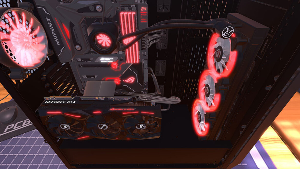 Today's Epic Free Game PC Building Simulator Lets You Imagine GPUs Are In Stock