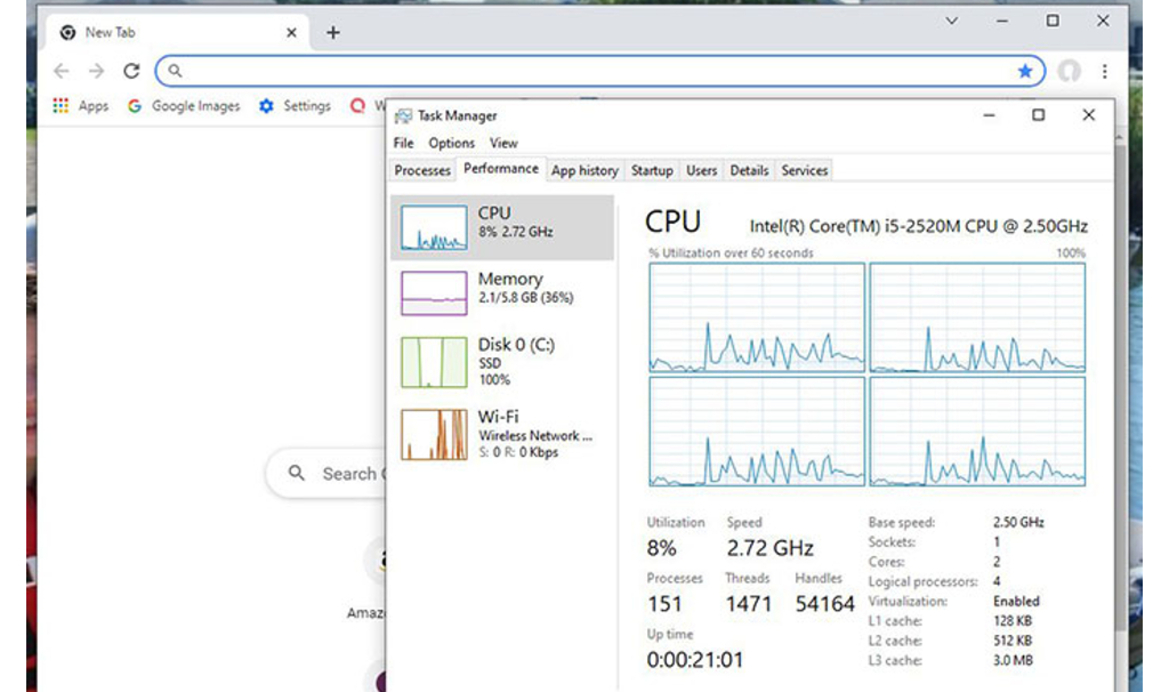 Latest Chrome Update Thrashes Some Older SSDs For Dog Slow Performance