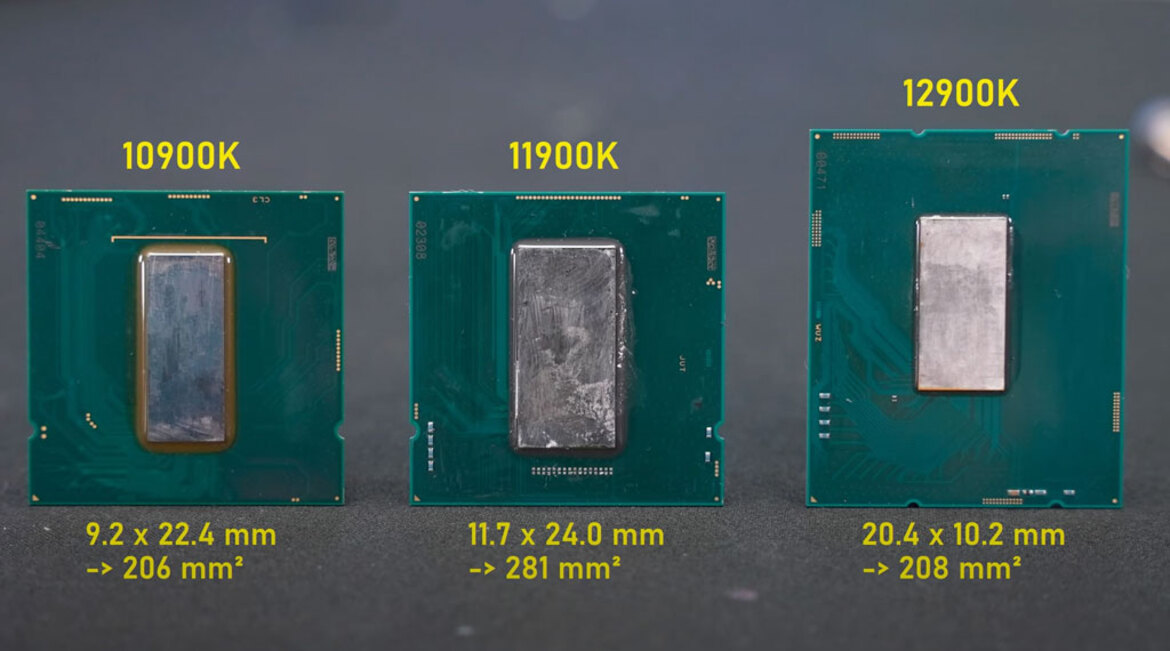 Intel Core i9-12900K Alder Lake Delidding Video Lays Bare Thinner Die And A Gold Surprise