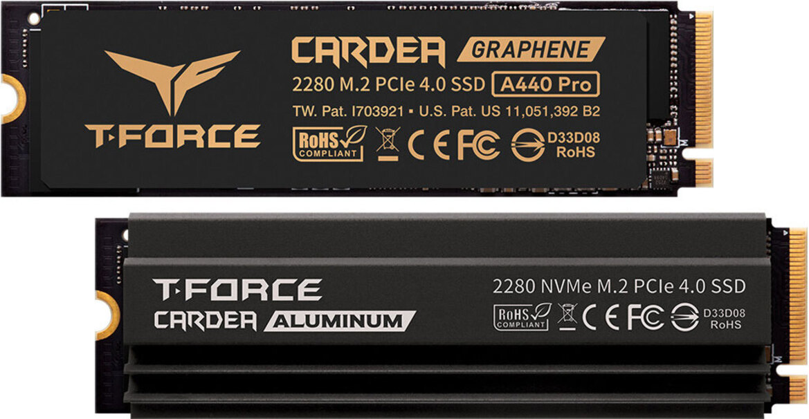 TeamGroup's T-Force Cardea A440 Pro PCIe 4 SSD Rocks Smoking-Fast 7.4GB/s Read Speed