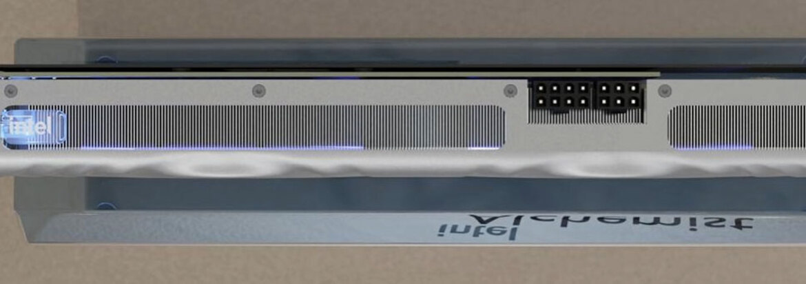 Intel's Arc Alchemist Flagship Graphics Card Pictured in The Flesh Ahead Of Launch