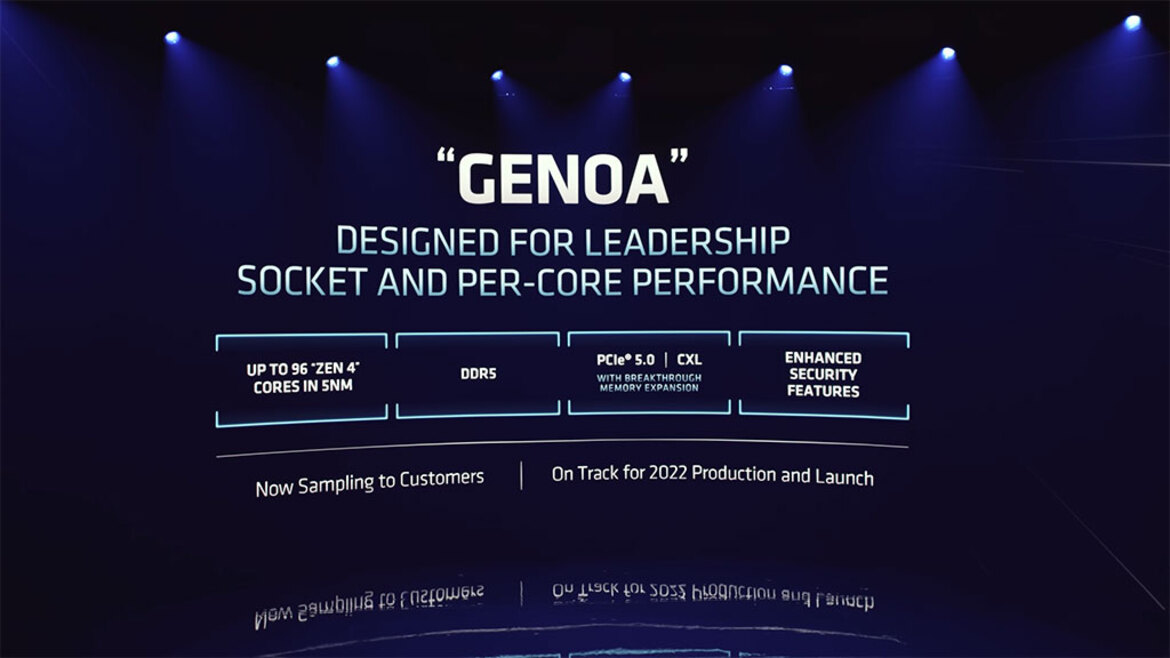 AMD Zen 4 Genoa And Zen 4c Bergamo To Wield EPYC 96 And 128 Cores In A Single Socket