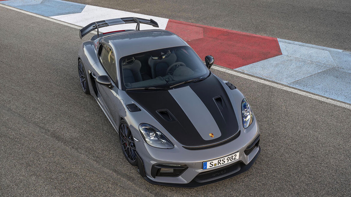 Porsche 718 Cayman GT4 RS Harnesses 493HP For A Top Speed Of Nearly 200MPH