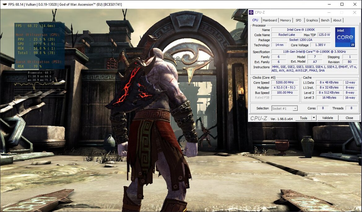 RPCS3 Claims Alder Lake Is By Far The Best For PS3 Emulation But There's A Caveat