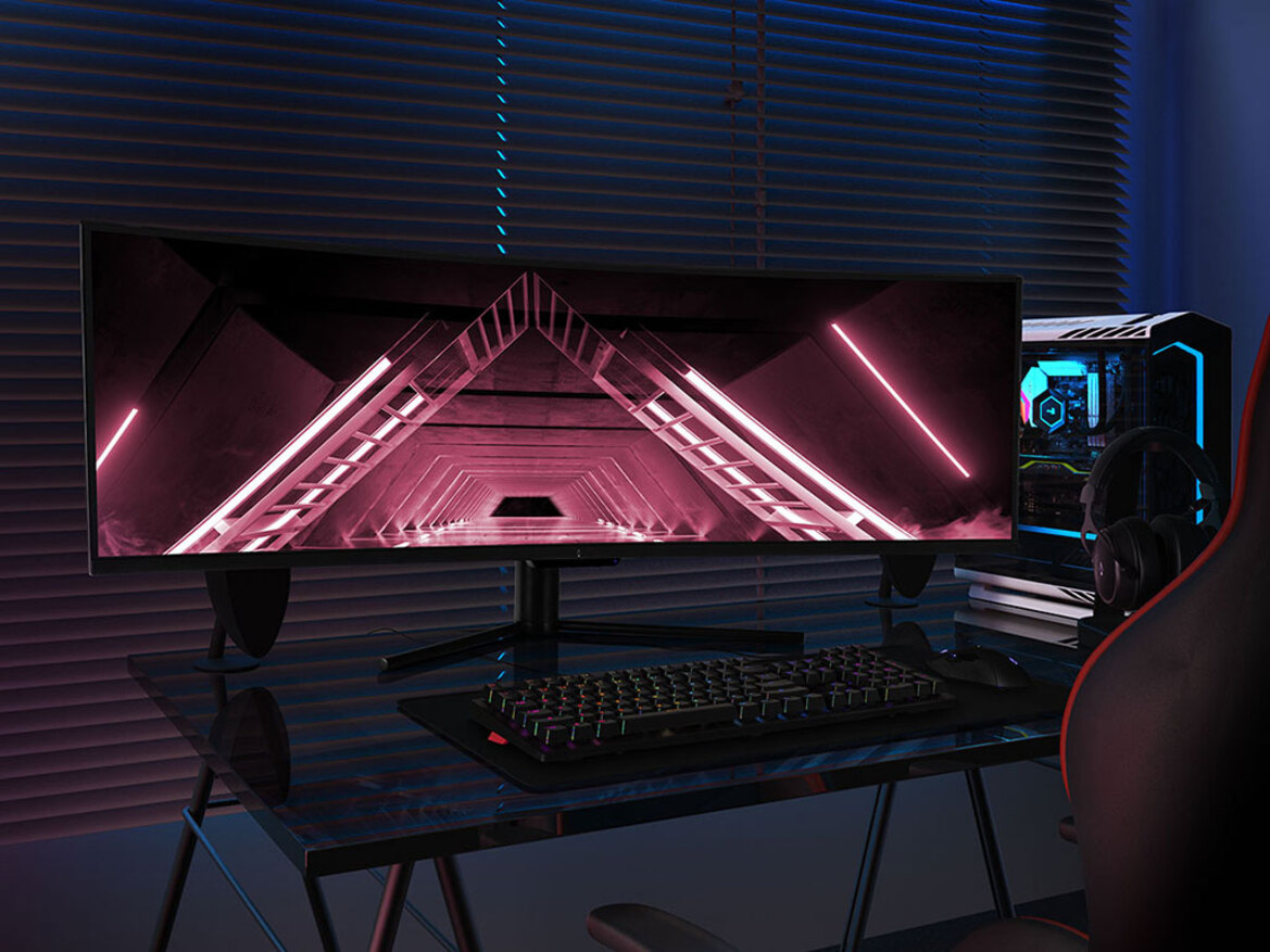 Monoprice Dark Matter 49-Inch Gaming Monitor Is Ready To Rumble With Samsung