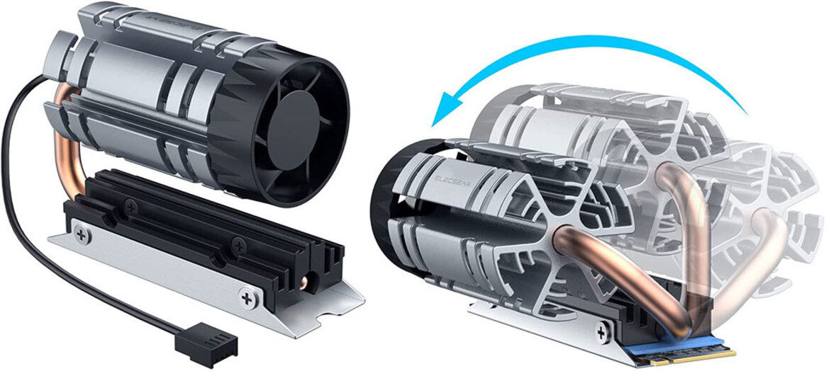 Here’s The World's Coolest SSD Heatsink But Don't Try Jamming It In Your PS5