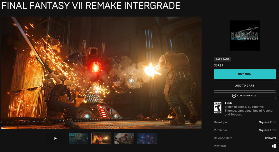 Final Fantasy 7 Remake On PC Has A Major Stuttering Issue But This Setting Could Help