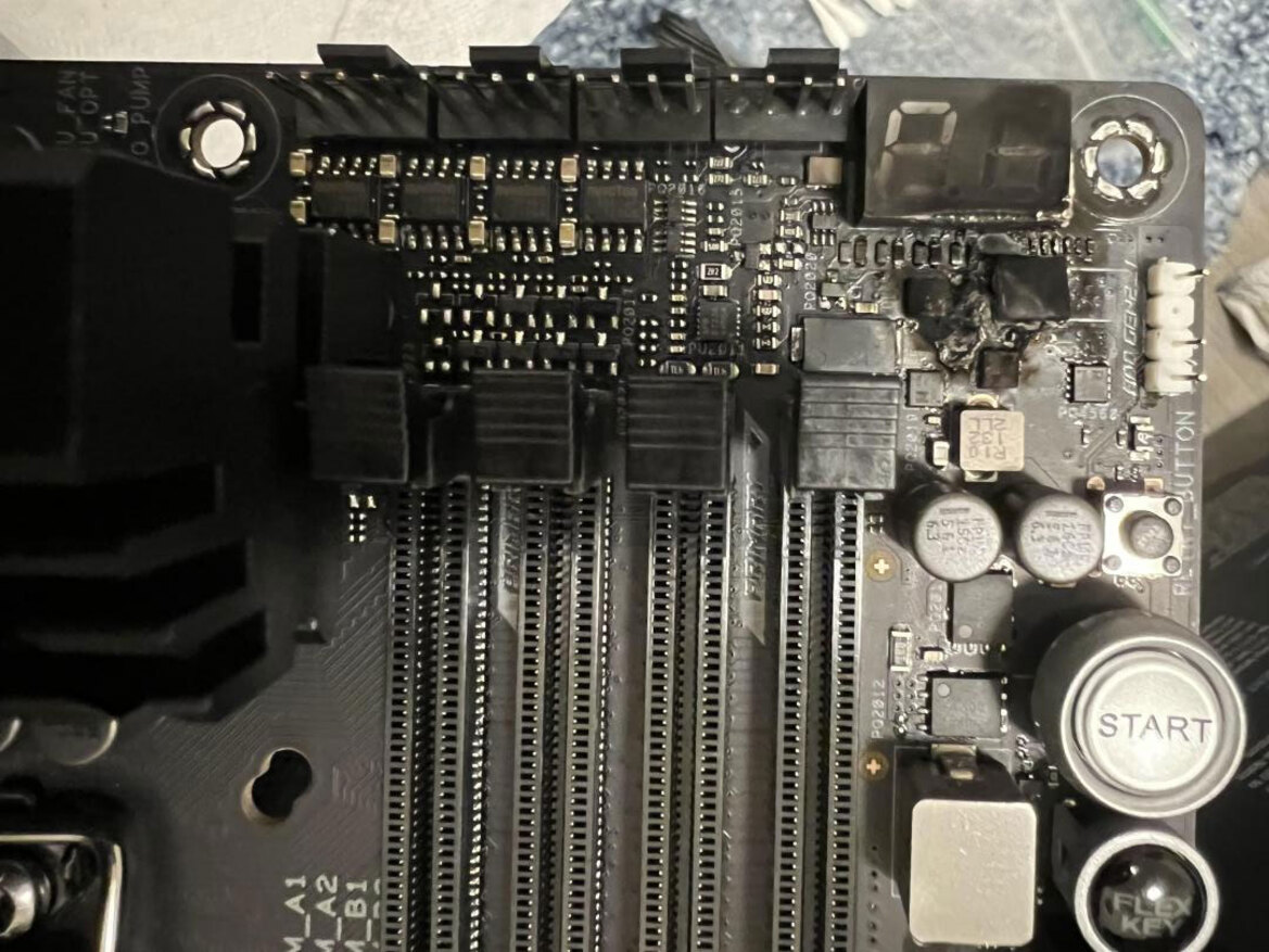 ASUS Confirms Backwards Caps Are To Blame For ROG Maximus Z690 Motherboards Burning Up