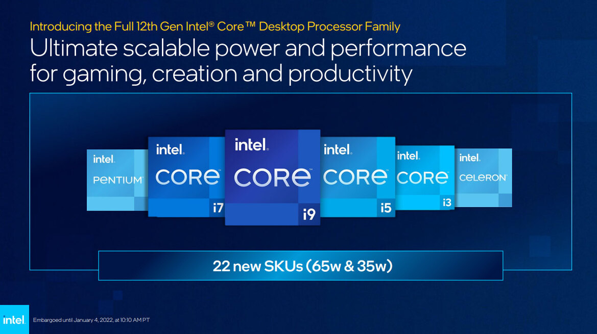Intel Launches Huge Arsenal Of 12th Gen Mainstream Alder Lake Desktop Chips, Coolers And Chipsets