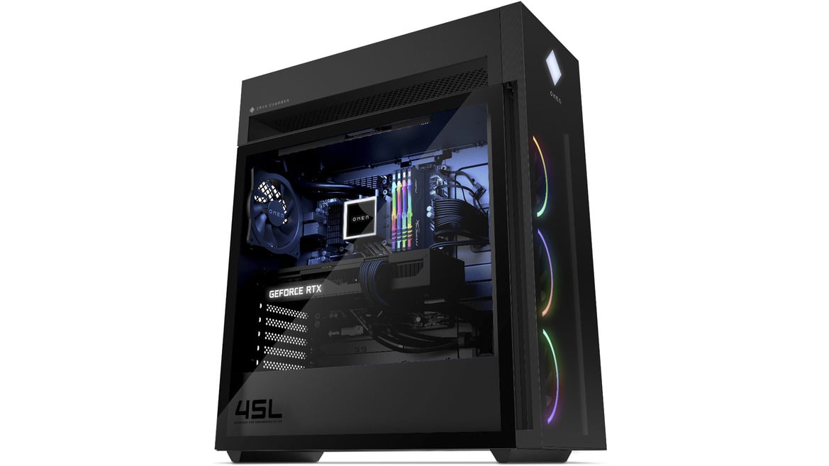 HP Omen Gaming Desktops Bring Liquid Cooled Intel And AMD CPUs, Radeon And RTX GPUs To Striking Designs