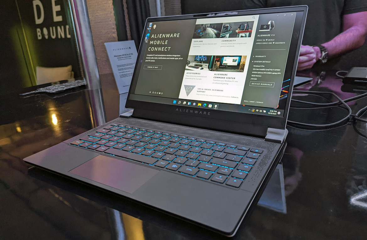 Alienware x14 Flexes Alder Lake And RTX 30 In A Stunningly-Thin Gaming Laptop