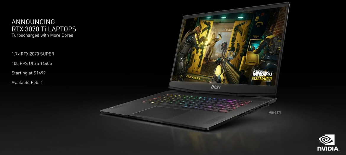 NVIDIA Announces Bevy Of Mobile And Desktop GPUs At CES 2022, Including The Beastly RTX 3090 Ti