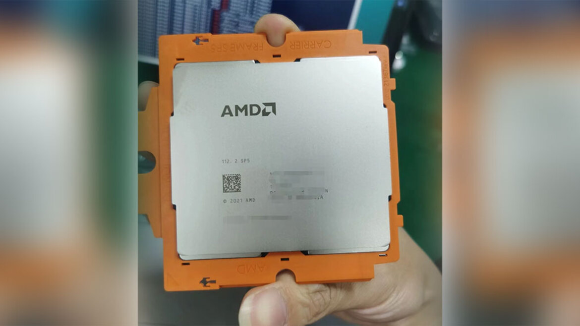 Alleged AMD EPYC Zen 4 Genoa Server CPU Pictured In The Flesh And It's An Absolute Unit