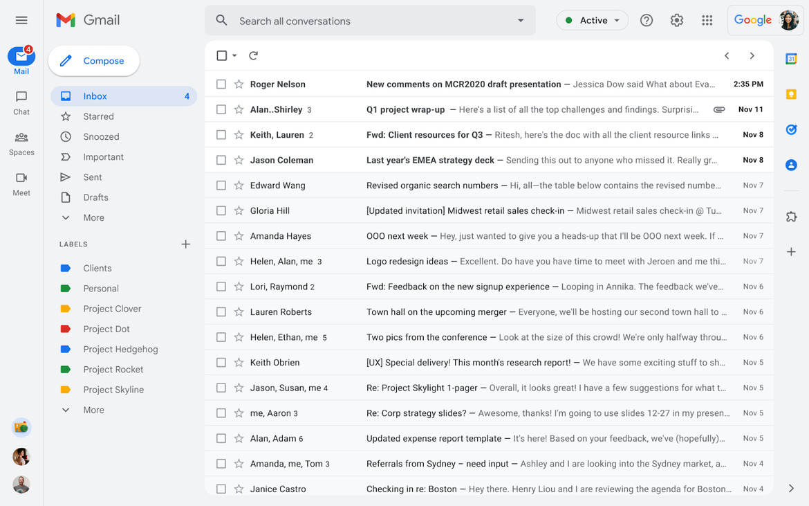 Gmail Is Getting A Slick Makeover You're Going To Love, Here's What It Looks Like
