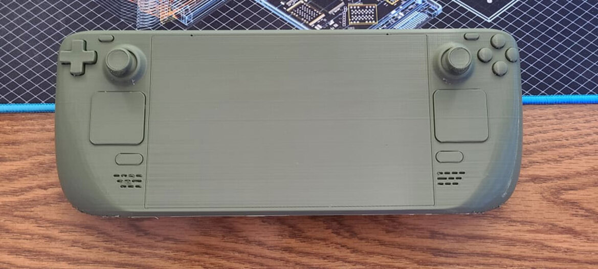 Check Out This Cool 3D Printed Steam Deck Shell Then Make Your Own With Valve's CAD Files