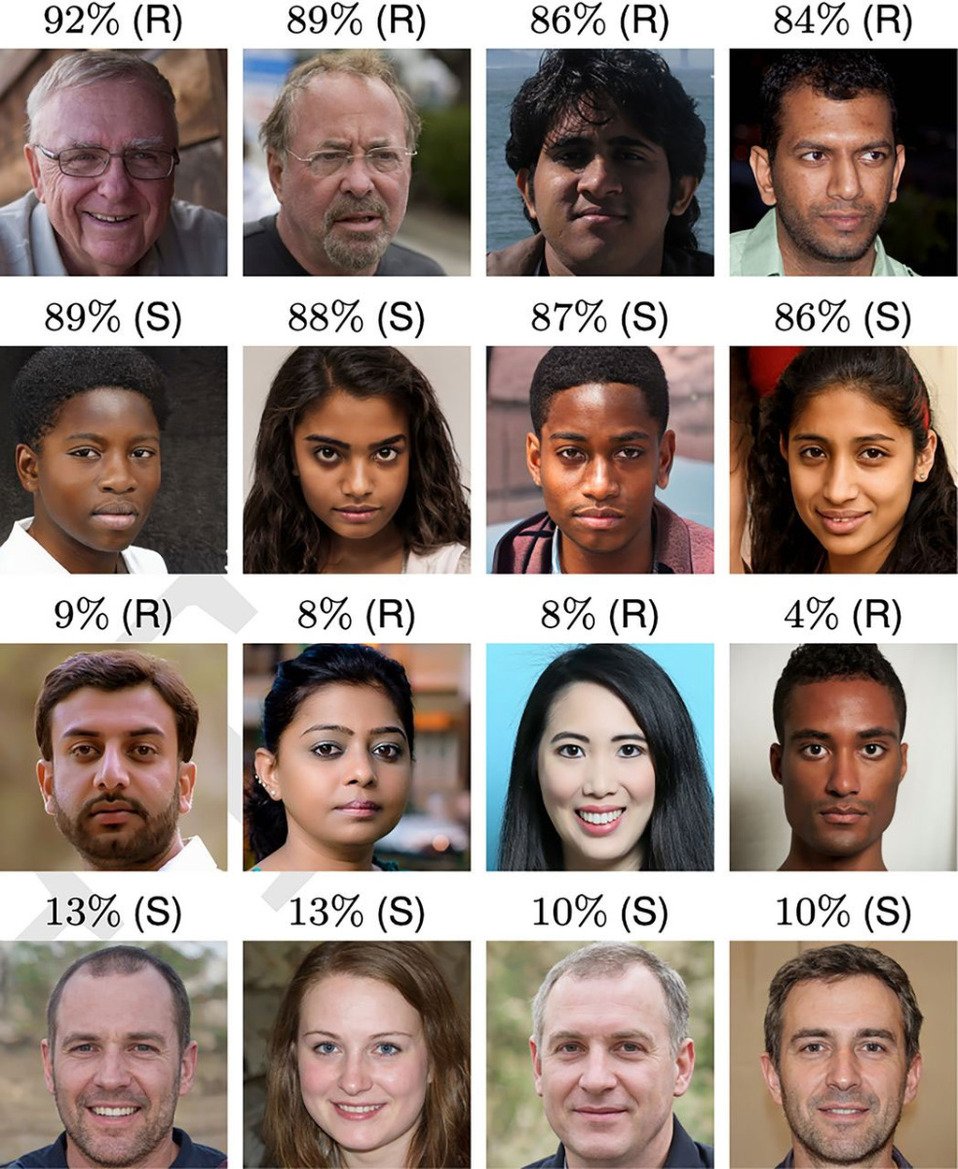 Research Study Claims AI-Generated Faces Are More Trustworthy Than Real Humans