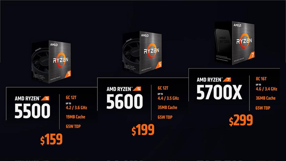 AMD Ryzen 7 5700X Shines In Early Benchmark Showdown With Ryzen 7 5800X
