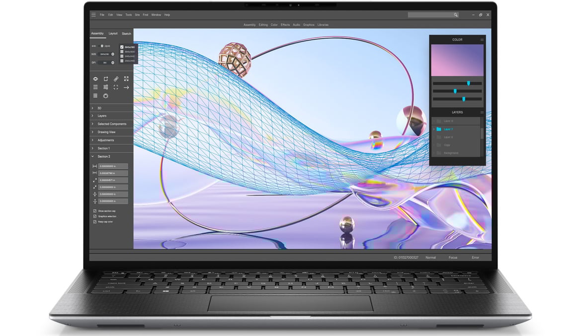 Dell Precision 5470 Packs Alder Lake And Up To An RTX A1000 GPU In A 14-Inch Workstation