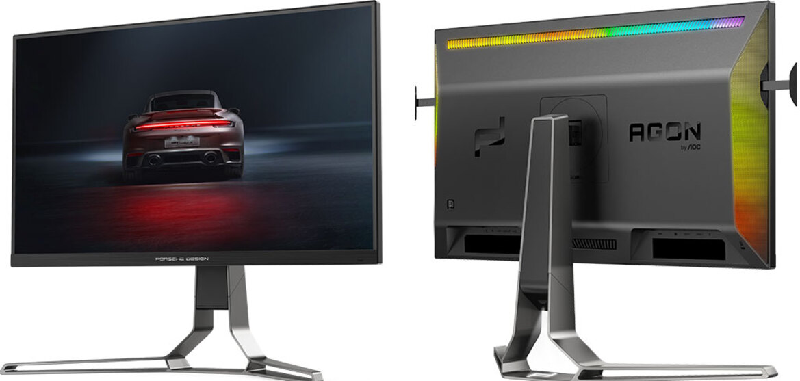 AOC And Porsche Unveil A Jaw Dropping 32-Inch 4K 144Hz Mini LED Gaming Monitor