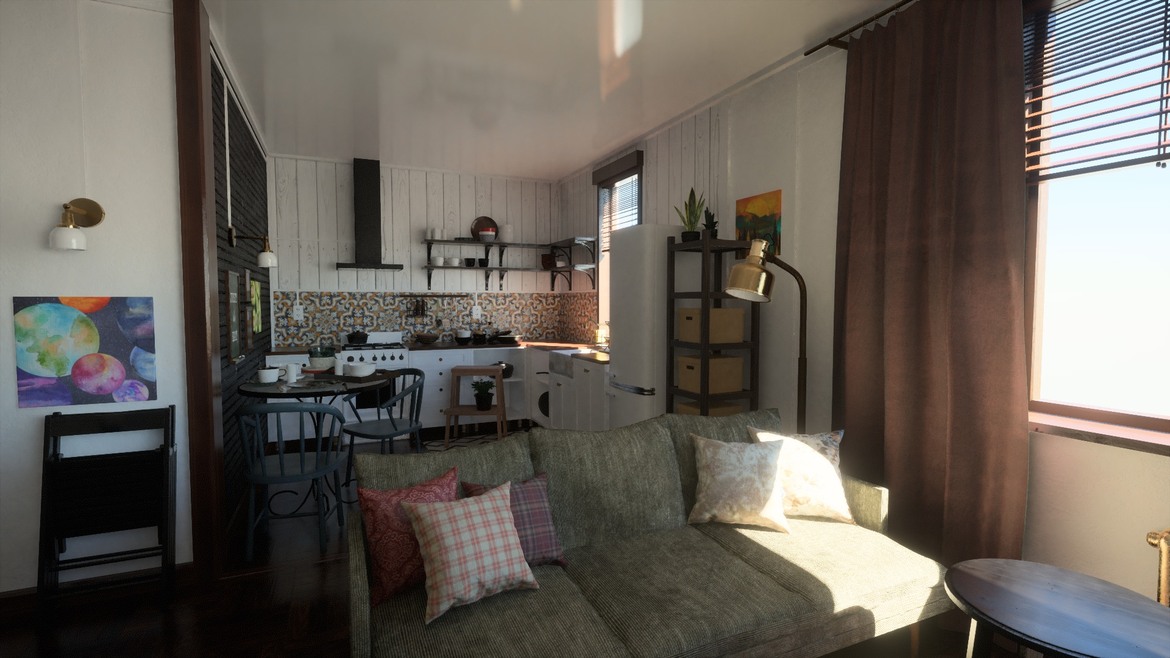 Kajiya Renderer Demos Gorgeous ReSTIR Real-Time Path Tracing On A Radeon RX 6800 XT