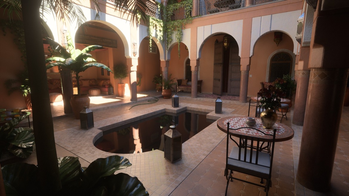 Kajiya Renderer Demos Gorgeous ReSTIR Real-Time Path Tracing On A Radeon RX 6800 XT