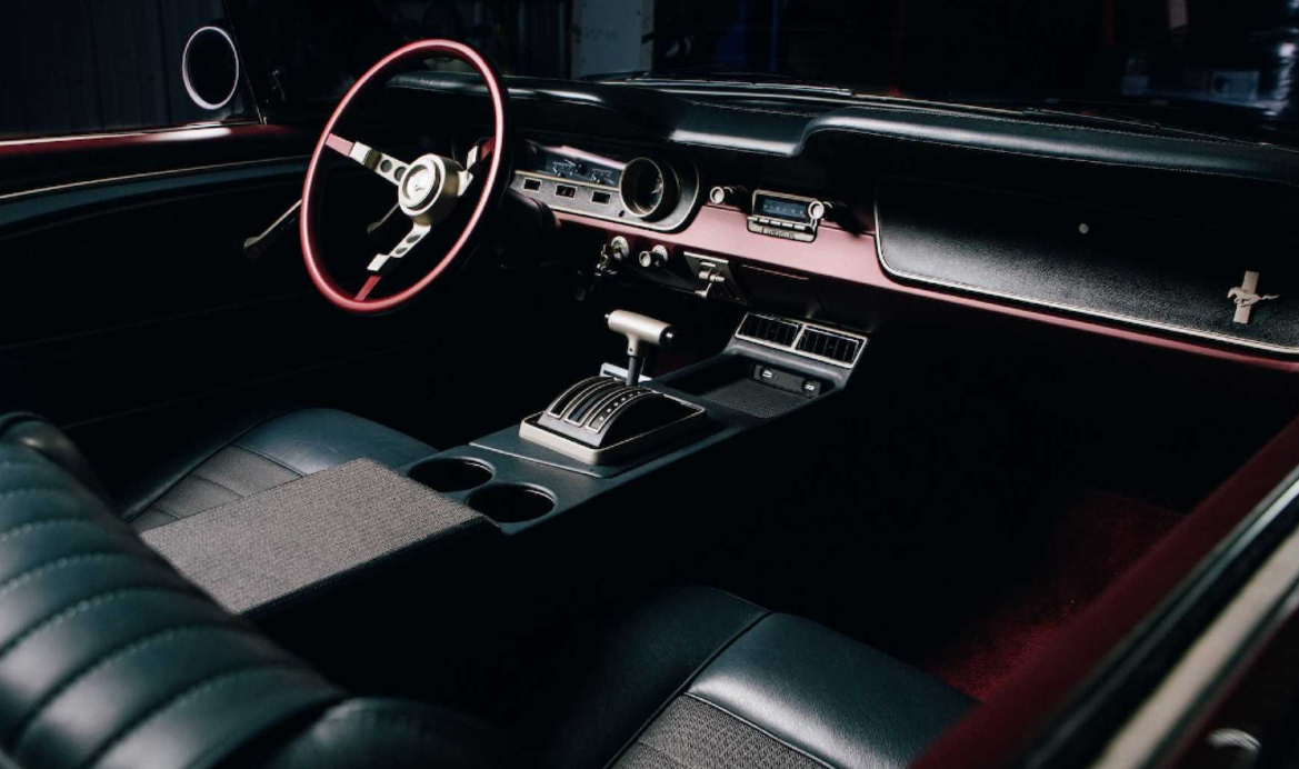 New 1964.5 Ford Mustang Restomod Is A Stunner In Candy Apple Red Glory