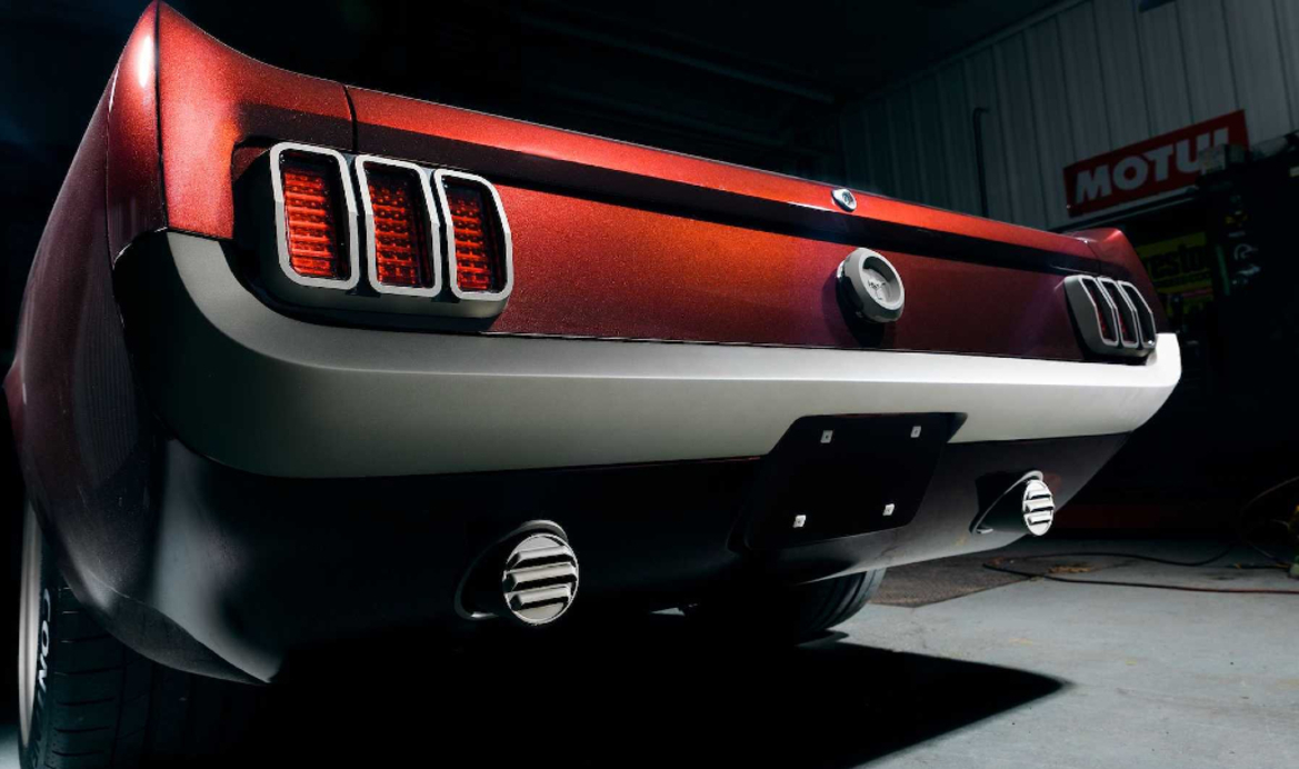 New 1964.5 Ford Mustang Restomod Is A Stunner In Candy Apple Red Glory