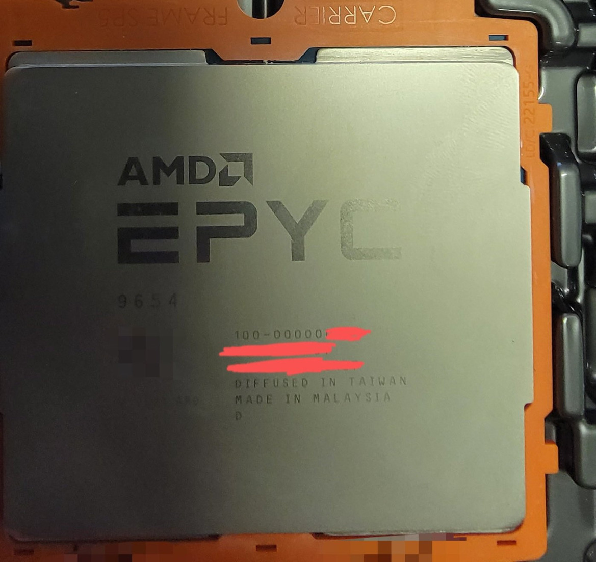 Monster AMD EPYC 96-Core Zen 4 Genoa CPU Breaks Cover, Could Launch With Ryzen 7000