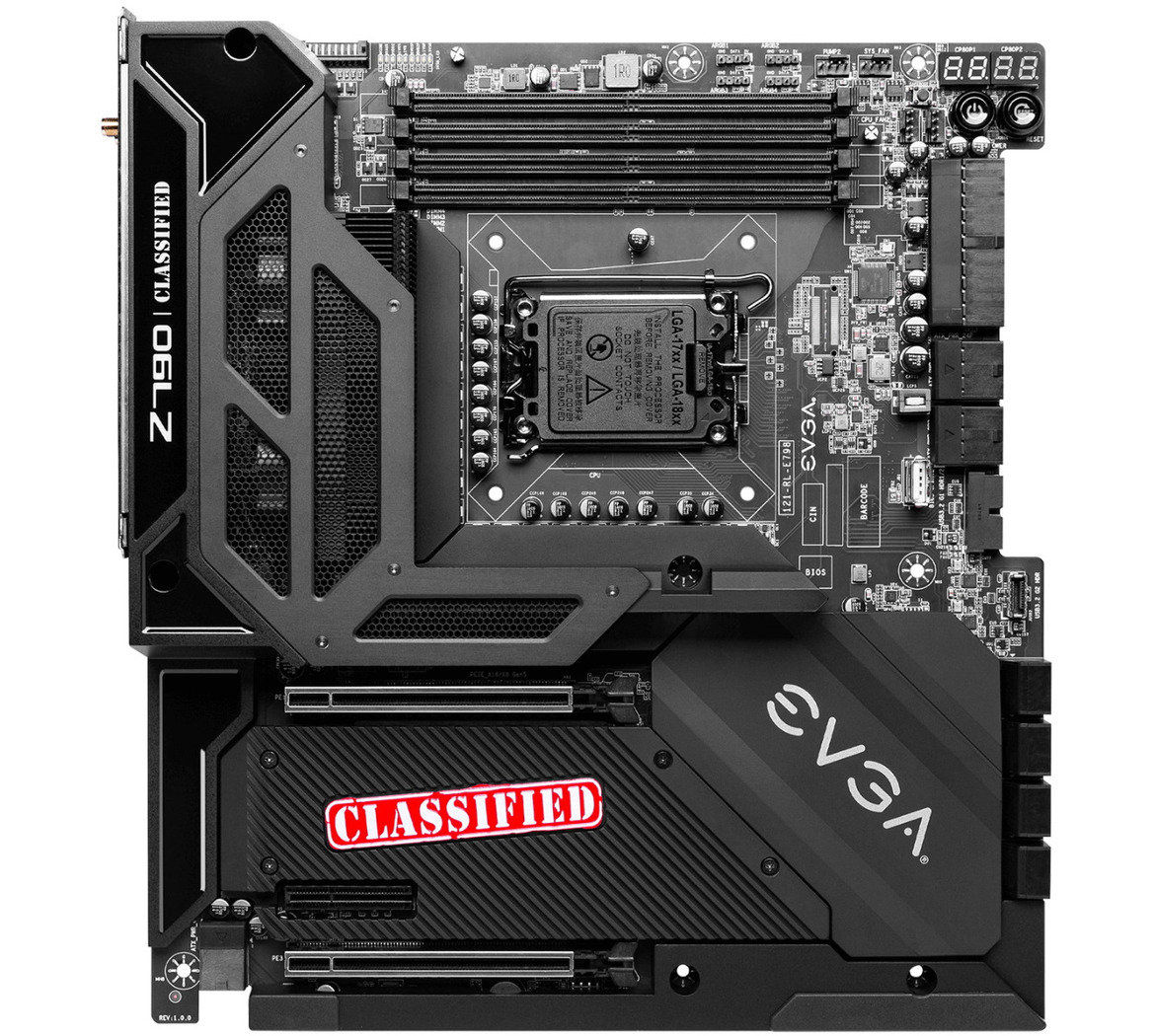 Refocused EVGA Announces 'Unbelievable' Z790 Raptor Lake Motherboards For Overclockers