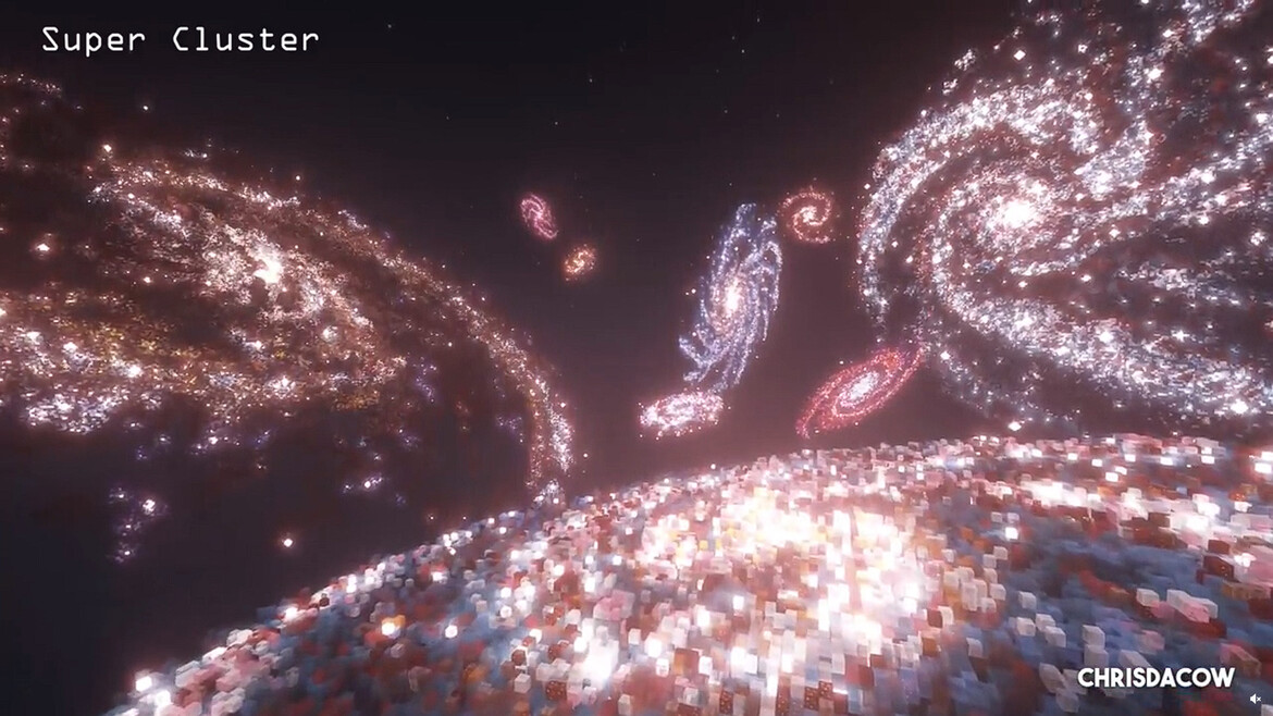 Minecraft Player Builds An Entire Universe And It’s Spectacular