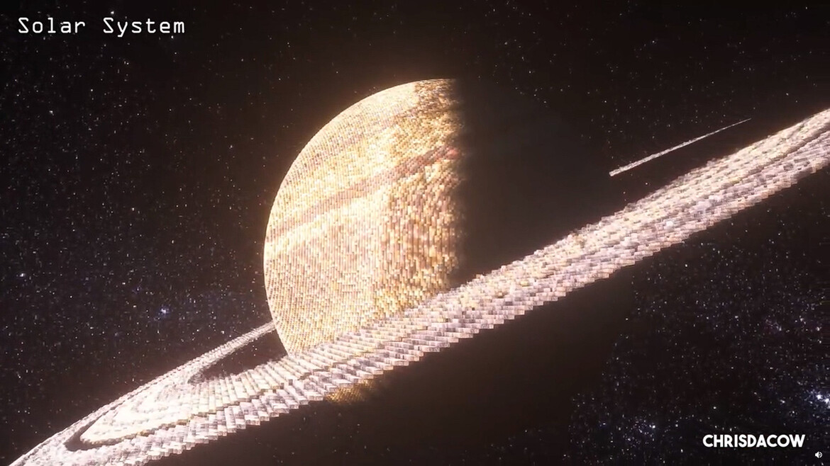 Minecraft Player Builds An Entire Universe And It’s Spectacular
