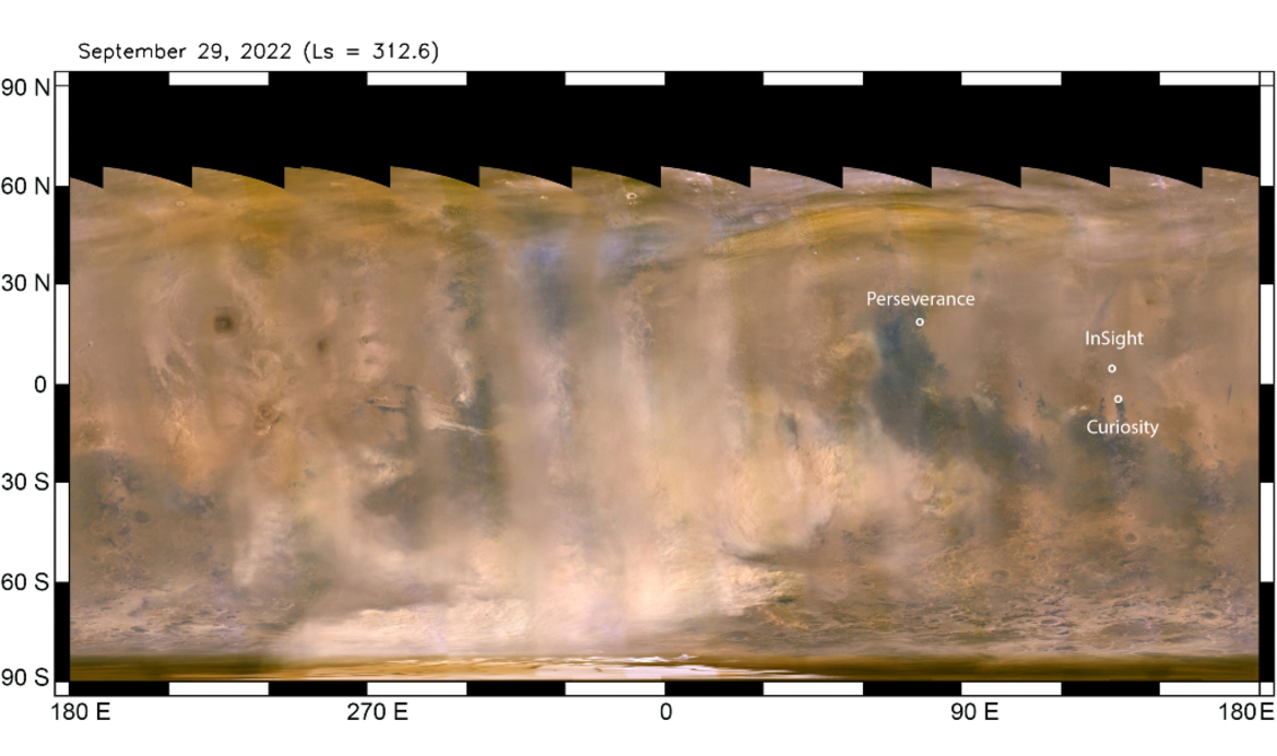 A Massive Dust Storm On Mars Is Wreaking Havoc With NASA's InSight Lander Mission