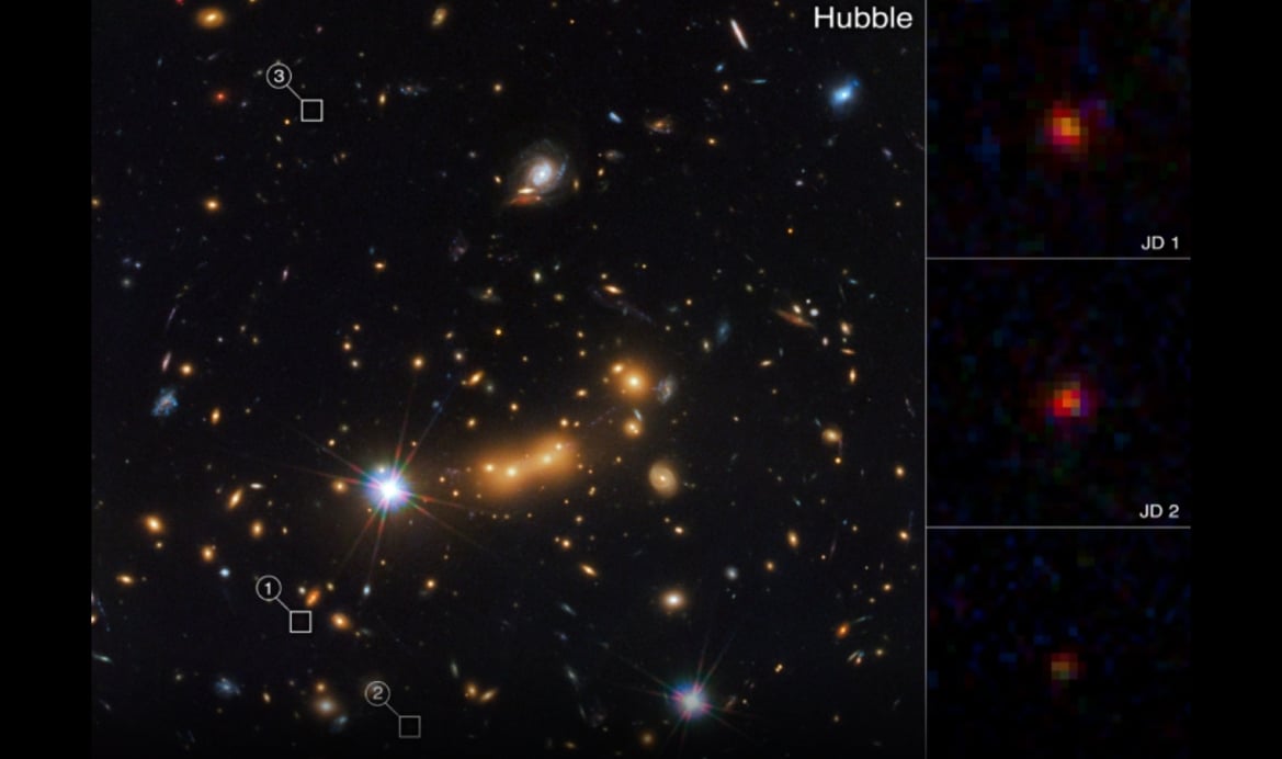 NASA's Webb Telescope Looks Back In Time To Capture A Galaxy 5.6 Billion Light-Years Away