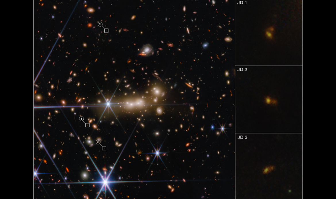 NASA's Webb Telescope Looks Back In Time To Capture A Galaxy 5.6 Billion Light-Years Away