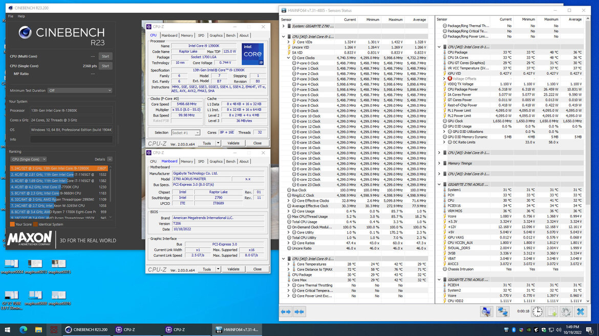 Gigabyte Extends Instant 6GHz Overclock Feature For Raptor Lake To Z690 Motherboards