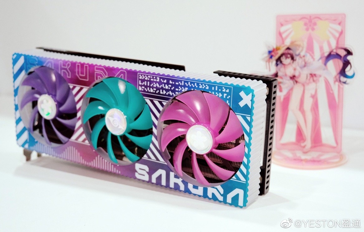 Yeston’s Radeon RX 7900 SAKURA Series Has A Sweet SUGAR Thermal Solution