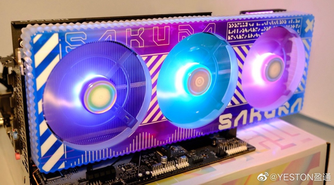 Yeston’s Radeon RX 7900 SAKURA Series Has A Sweet SUGAR Thermal Solution