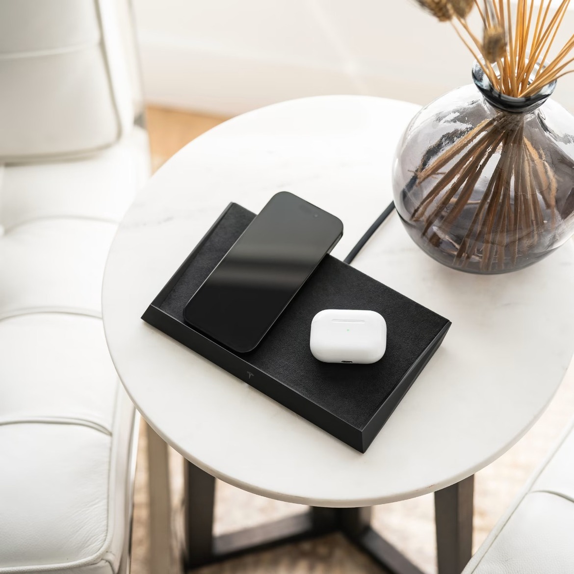 Tesla Unveils A Wireless Charging Device That Apple AirPower Wishes It Was