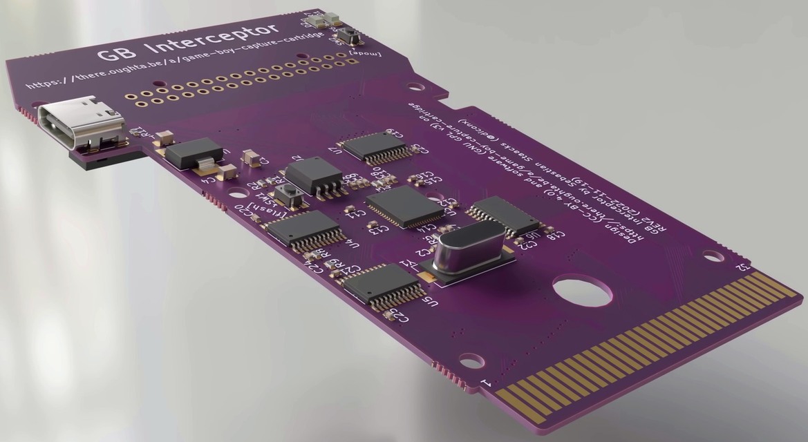 Retro Gaming Modder Creates A Fantastic Capture Cartridge For Nintendo's Game Boy