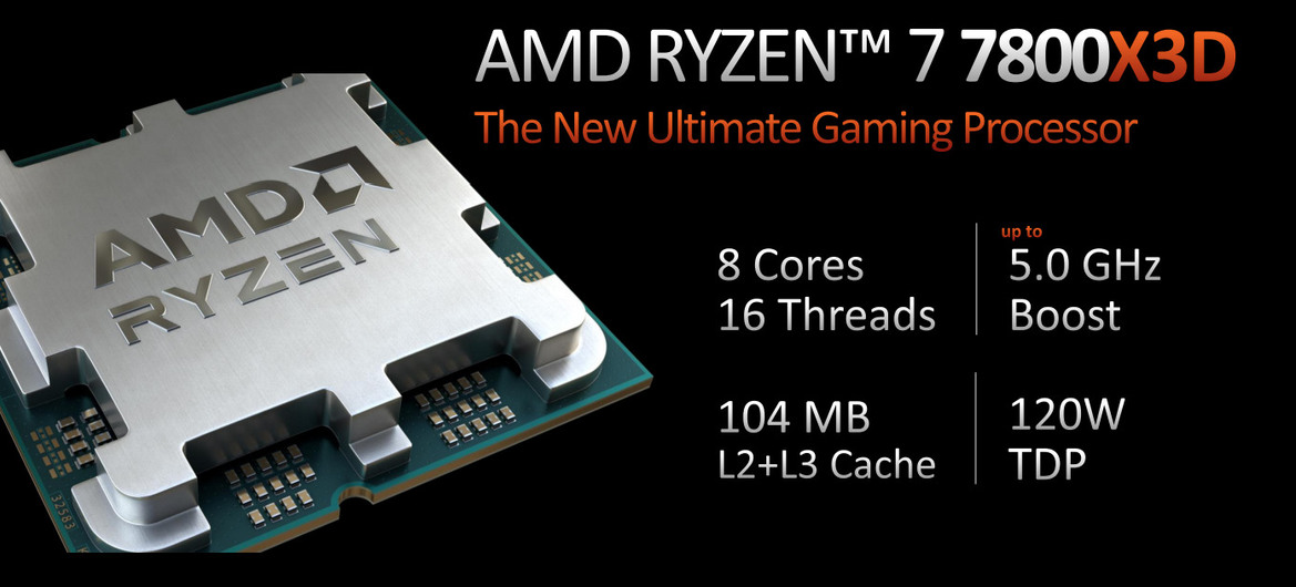 AMD Unveils 3D V-Cache Zen 4 CPUs At CES With A Killer 16-Core Ryzen 9 7950X3D