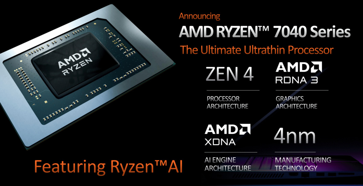 Zen 4 Goes Mobile At CES With Four New Ryzen 7000 Laptop CPU Families