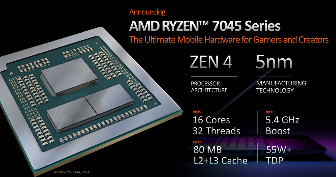 Zen 4 Goes Mobile At CES With Four New Ryzen 7000 Laptop CPU Families