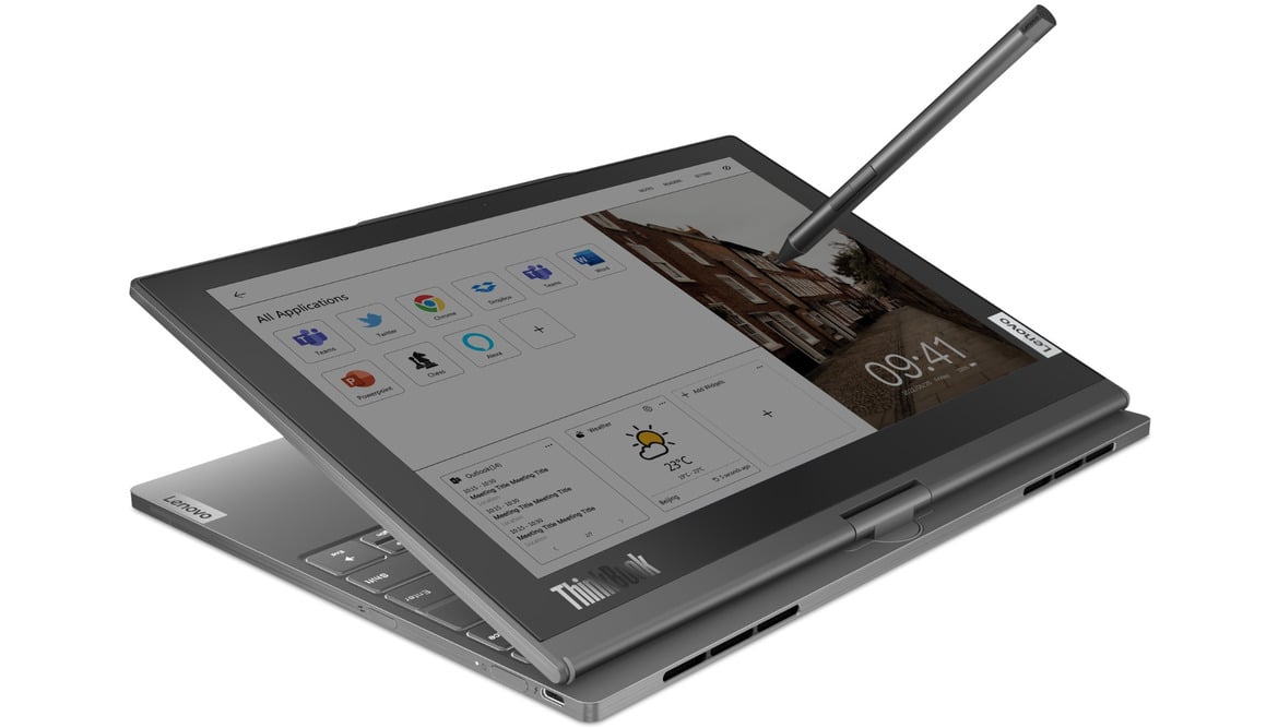 Lenovo Flexes Innovation At CES 2023 With Dual-Screen Laptop, Smart Paper, And More