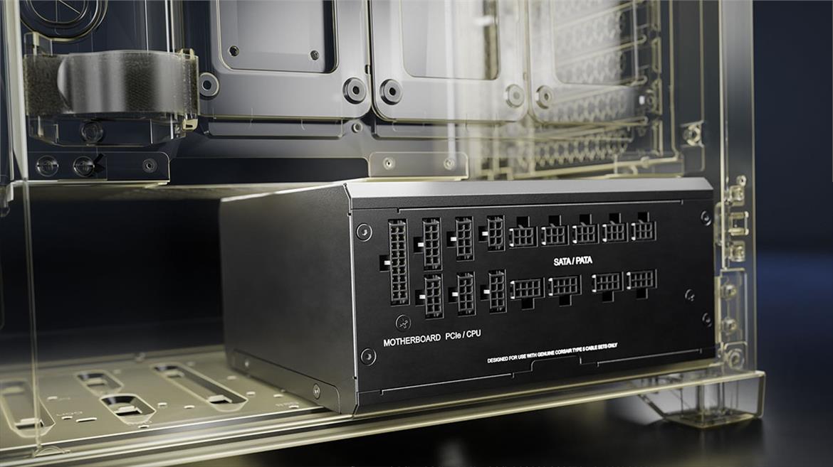 Corsair's Innovative RMx Shift Power Supplies For Simpler Cable Management Take Flight