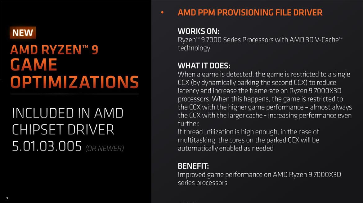 AMD's Latest Chipset Driver Optimizes Game Performance On Ryzen 7000X3D V-Cache CPUs