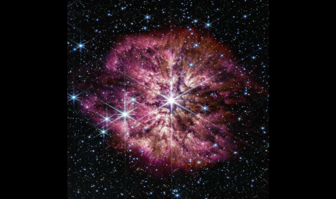 NASA's Space Telescope Shares Stunning Image Of A Star In Rare Detail Before It Explodes