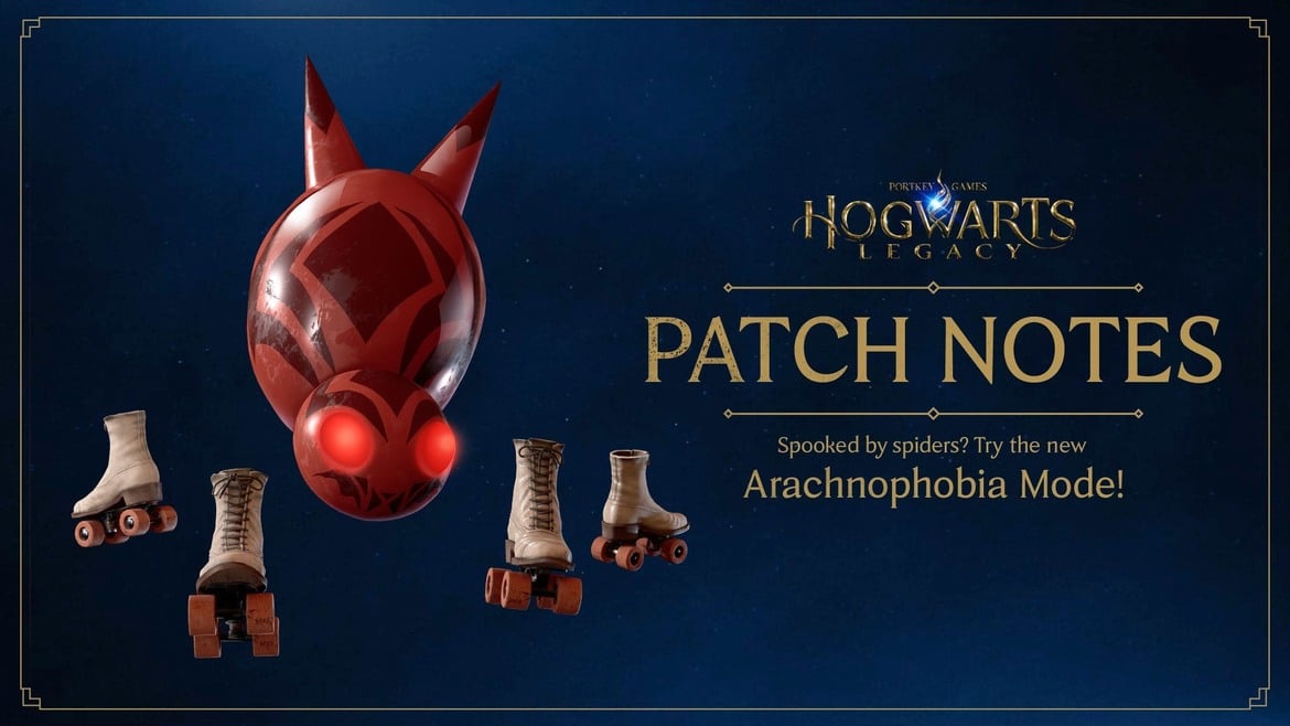 Hogwarts Legacy Patch Adds An Arachnophobia Mode For Gamers Spooked By Spiders
