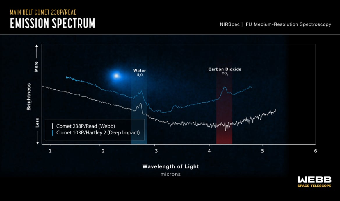 NASA's Webb Telescope Discovers Water In A Rare Comet And Scientists Are Stunned