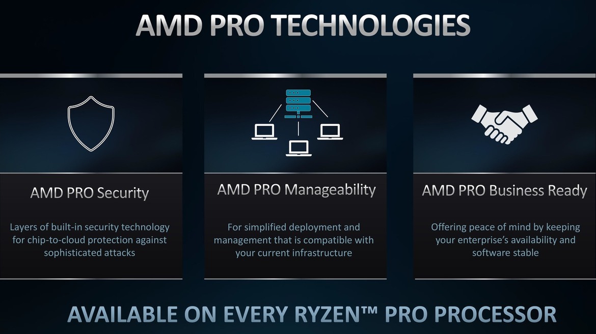 AMD Introduces Ryzen 7000 PRO Family Of Zen 4 CPUs For Enterprise Laptops And Desktops