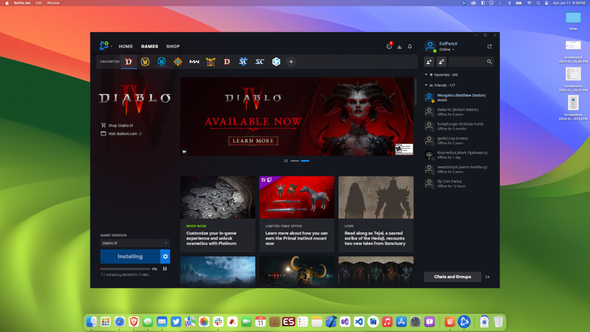 We Got Diablo IV Running On A MacBook, Here’s How With Apple’s Game Port Toolkit
